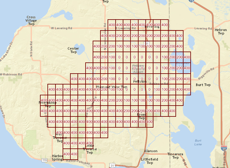 faa waiver grid map airspace